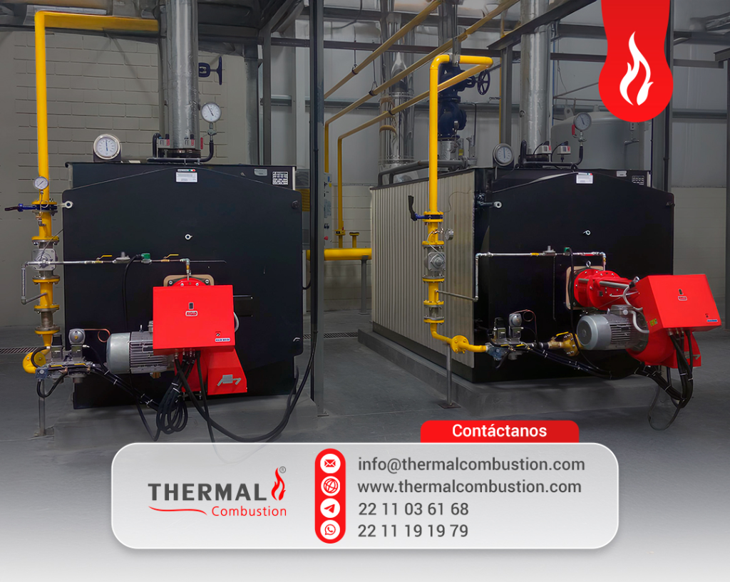 Integración de quemadores, tableros de control y trenes de regulación de gas